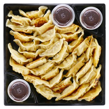 H-E-B Sushiya Party Tray - Chicken Pot Stickers, 45 ct
