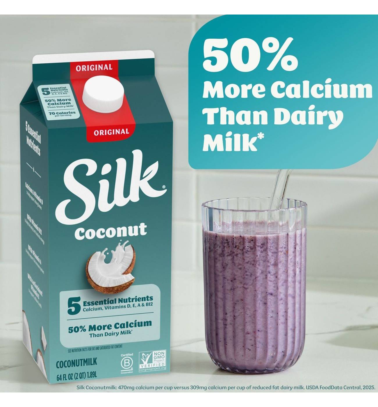 Silk Original Coconut Milk; image 8 of 10