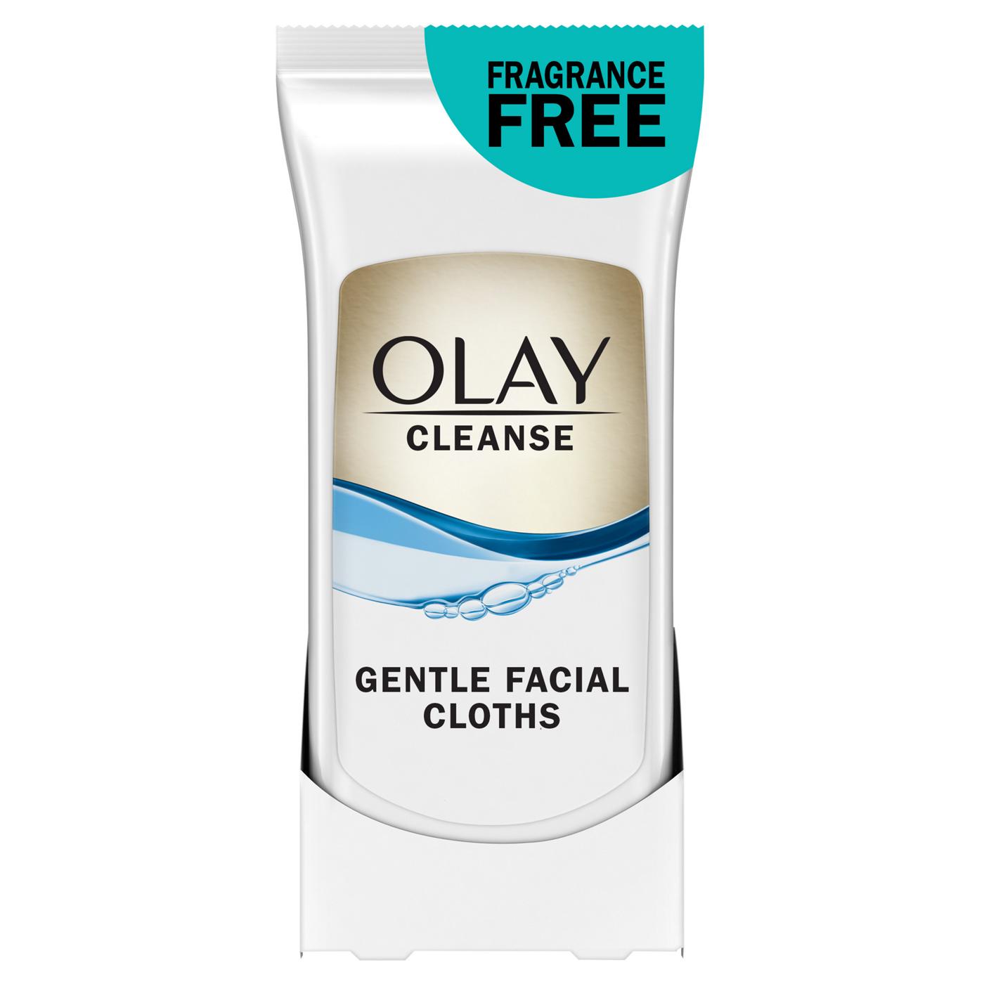 Olay Daily Gentle Clean Wet Cleansing Cloths; image 1 of 5