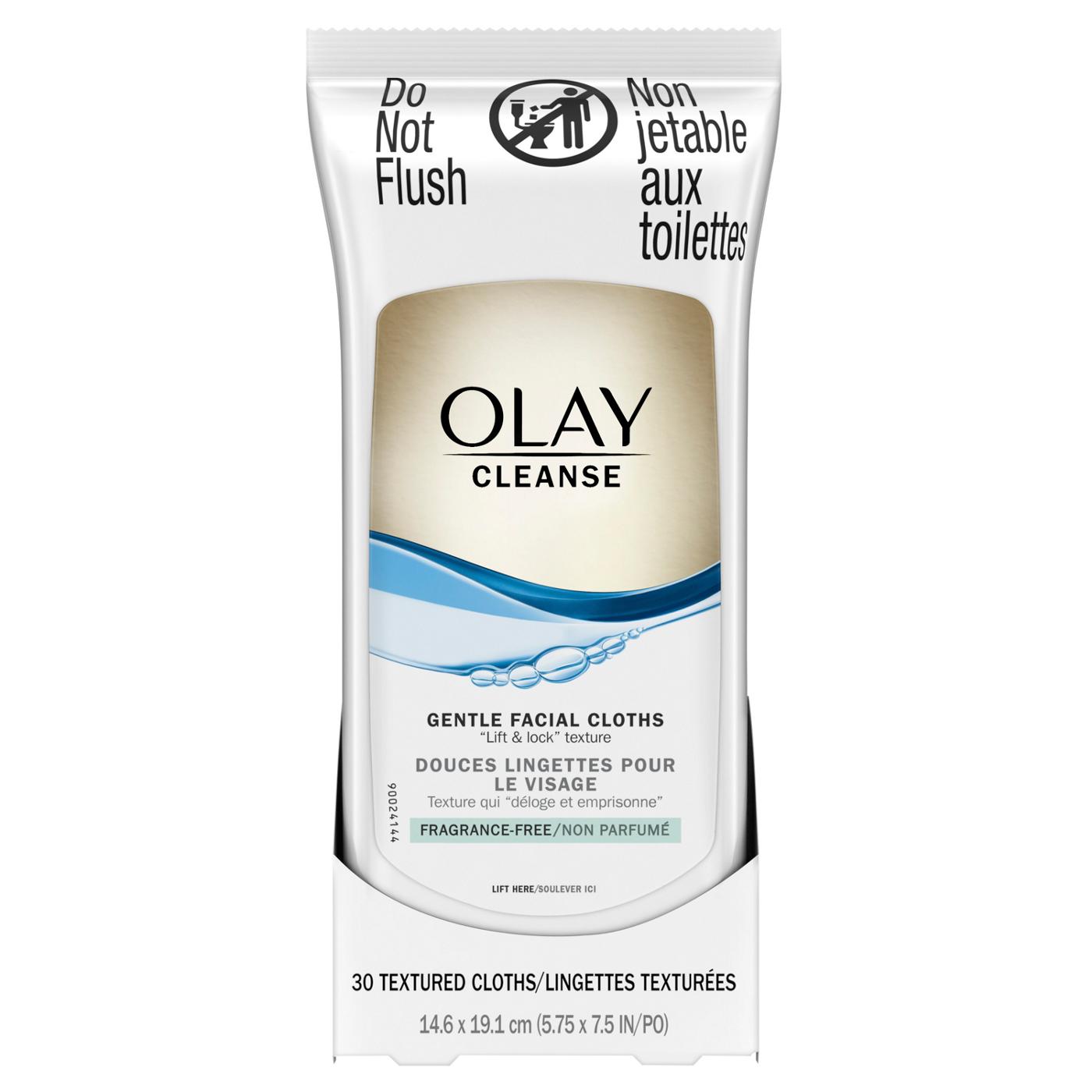 Olay Daily Gentle Clean Wet Cleansing Cloths; image 3 of 5