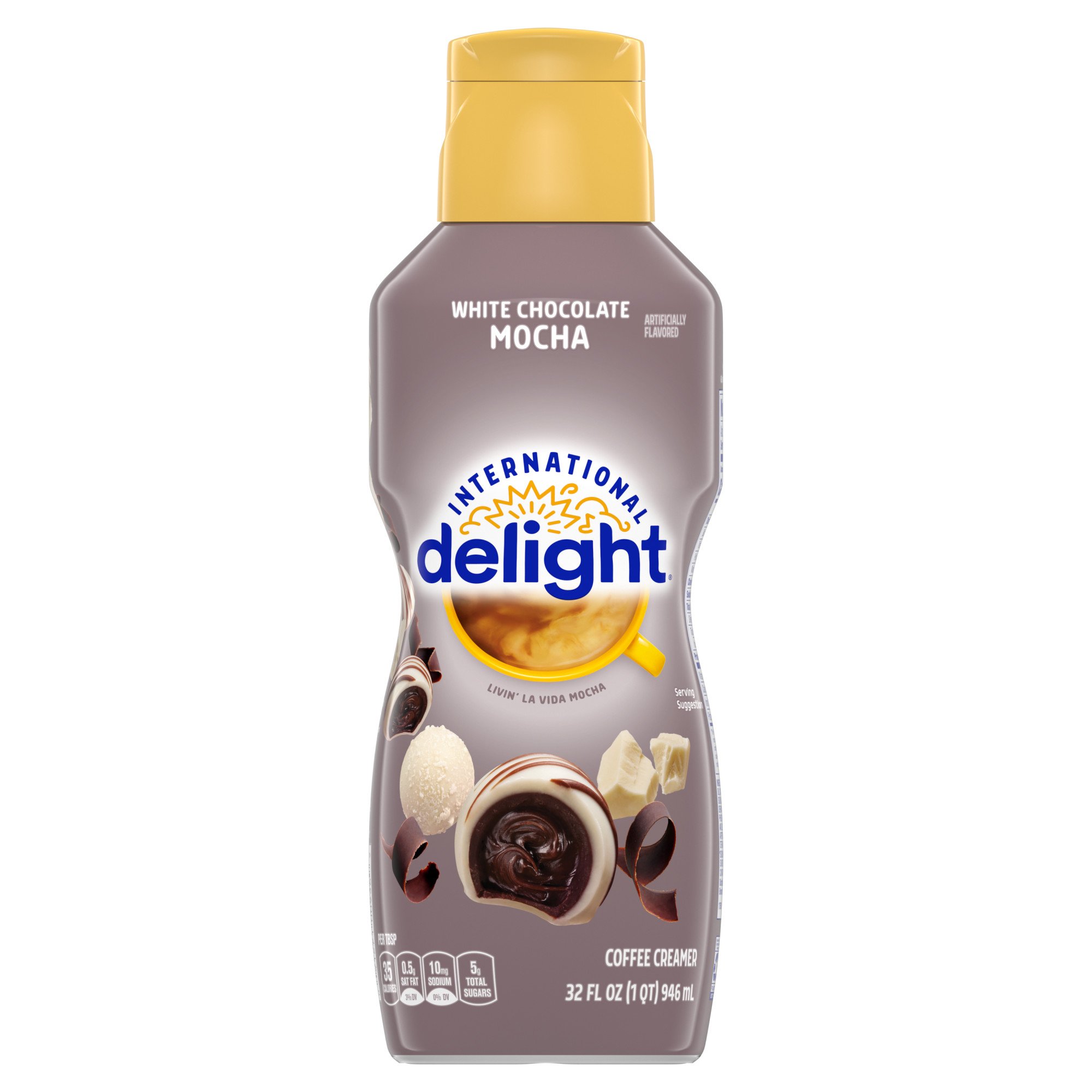 International Delight Coffee Creamer, Zero Sugar, Peppermint Mocha
