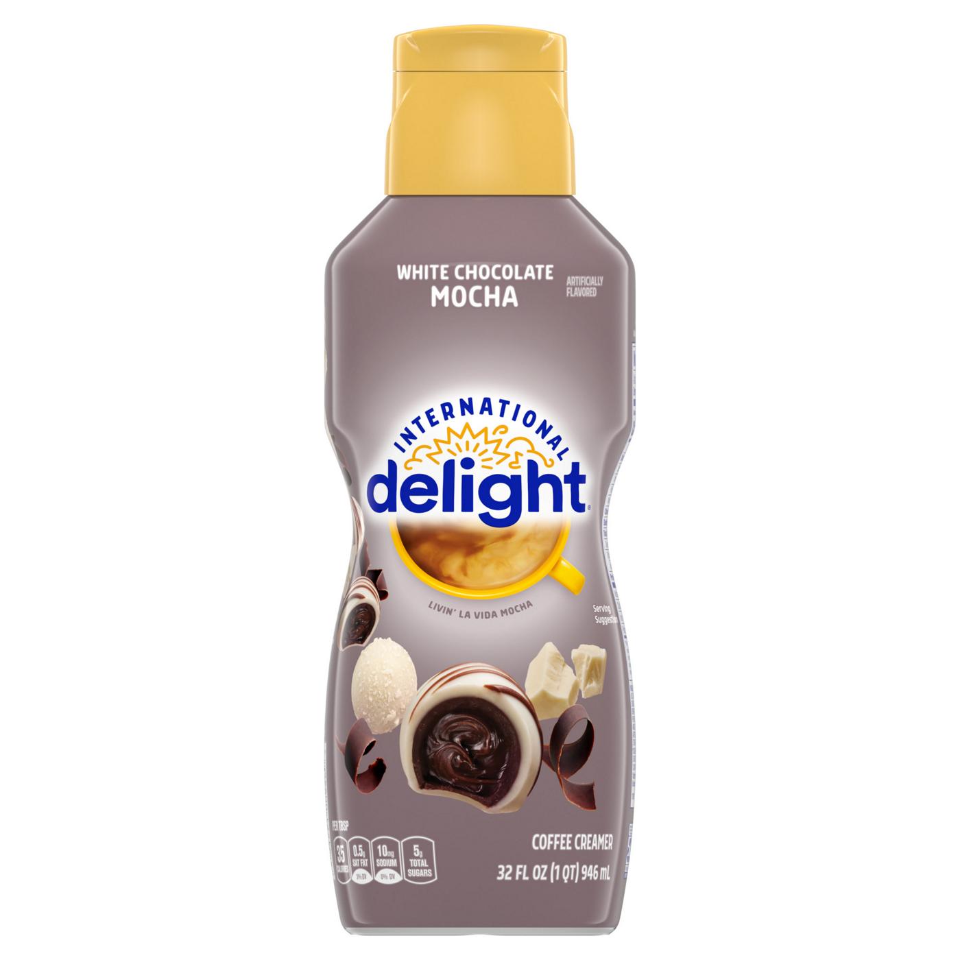 International Delight White Chocolate Mocha Coffee Creamer; image 1 of 2