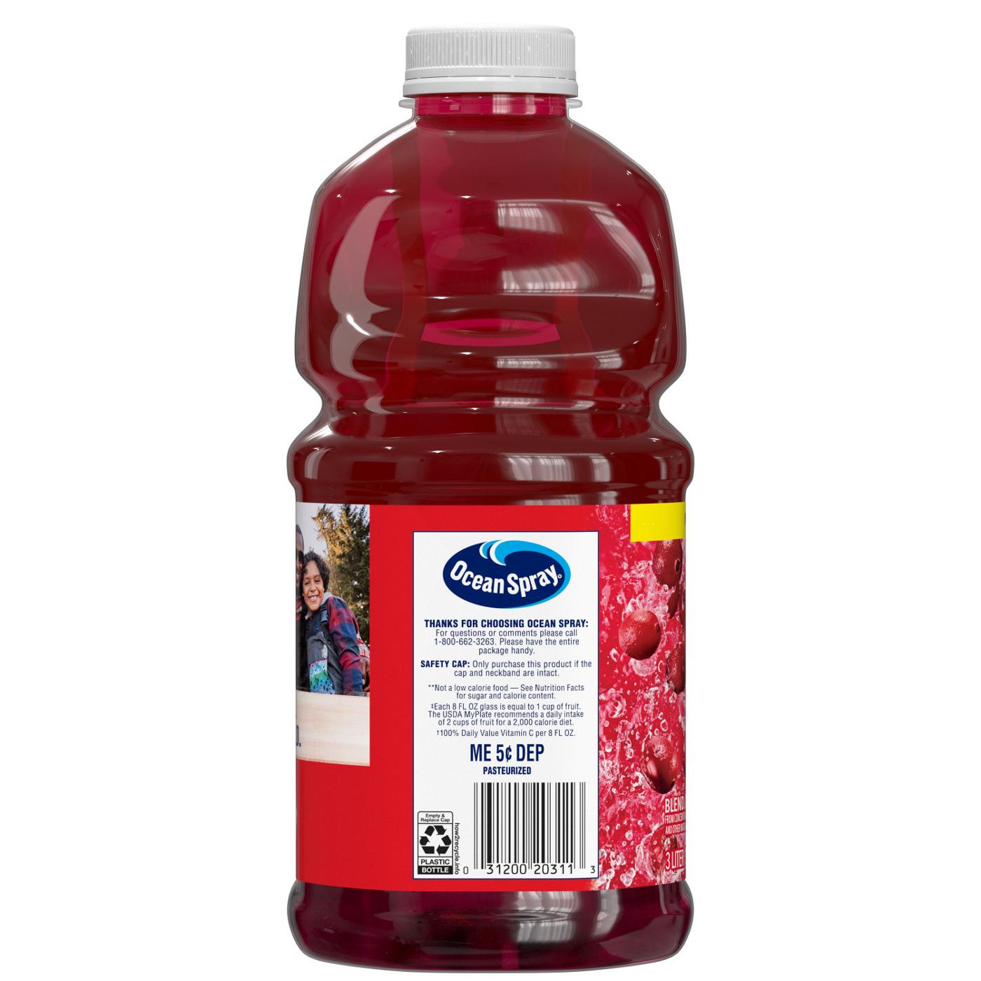 Ocean Spray 100% Cranberry Juice Blend; image 2 of 7