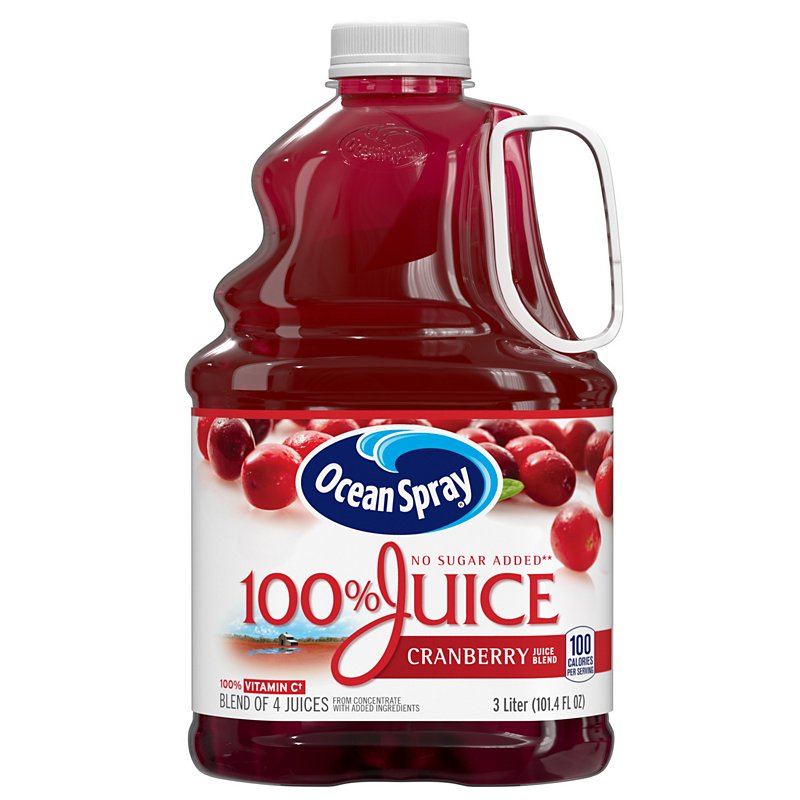 Illusie boete Maken Ocean Spray 100% Cranberry Juice - Shop Juice at H-E-B