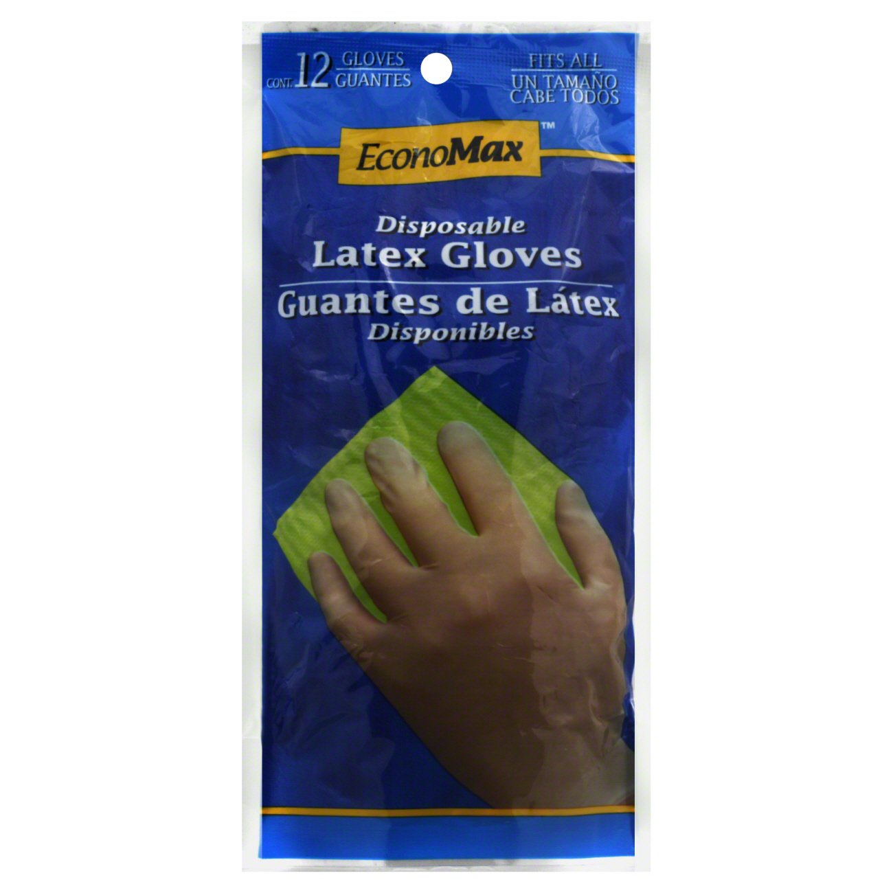 EconoMax Disposable Fits All Latex Gloves Shop Gloves at HEB
