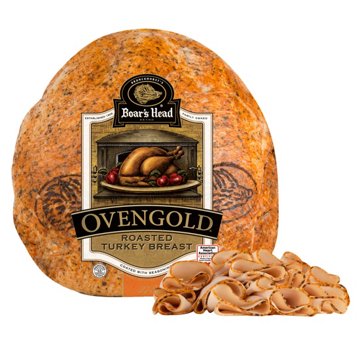 Boar's Head Ovengold Roasted Turkey Breast, Custom Sliced