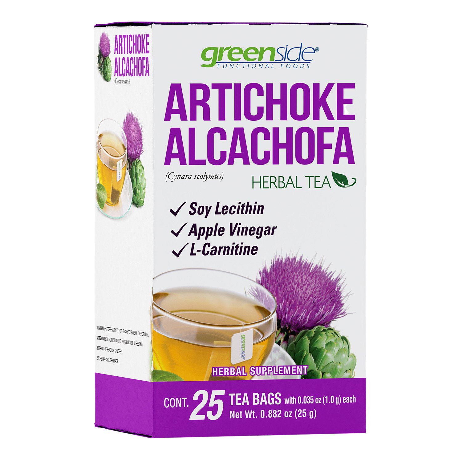 Greenside Alcachofa Herbal Tea Bags Shop Tea at HEB