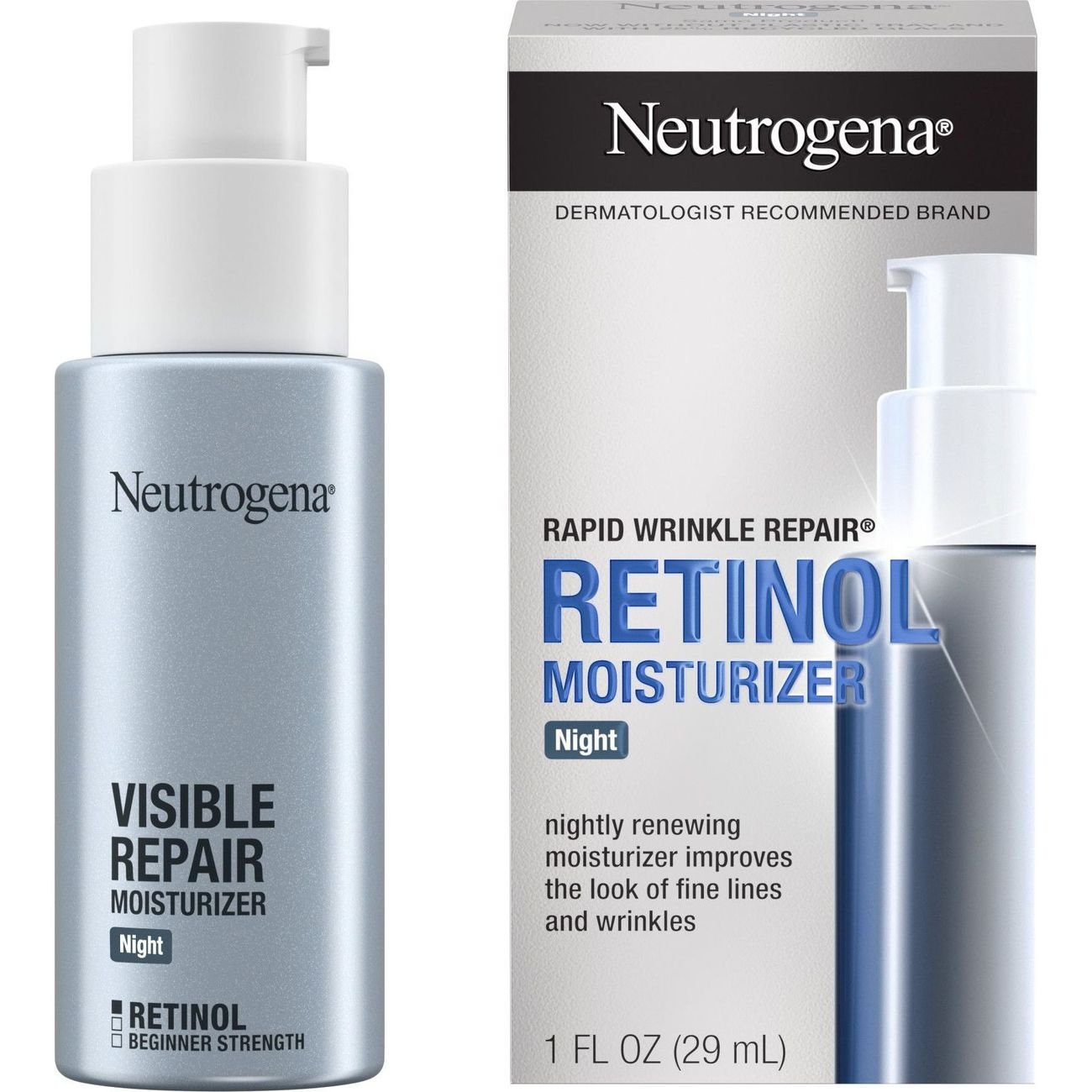 Neutrogena Rapid Wrinkle Repair Retinol Night Moisturizer - Shop