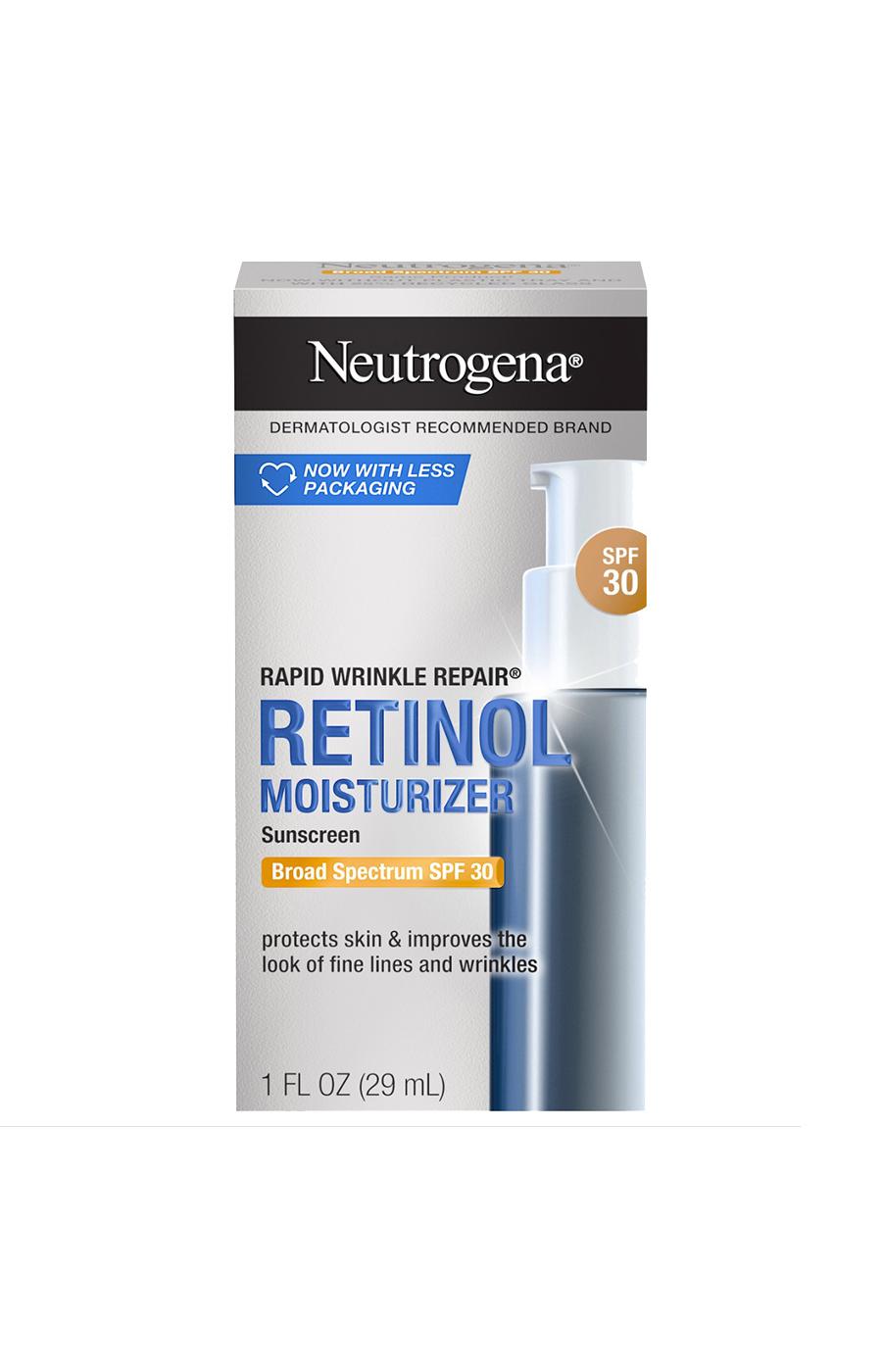 Neutrogena Rapid Wrinkle Repair Moisturizer With Sunscreen Broad Spectrum SPF 30; image 1 of 7