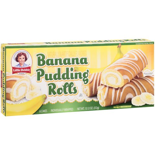 Little Debbie Banana Pudding Rolls Shop Snack cakes at HEB