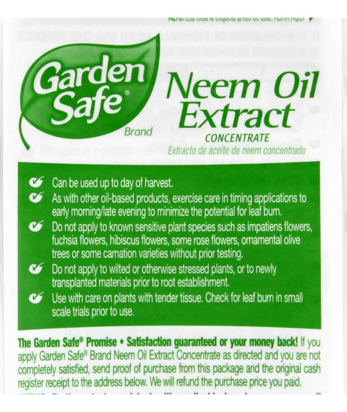 Garden Safe Neem Oil Extract Concentrate; image 2 of 2