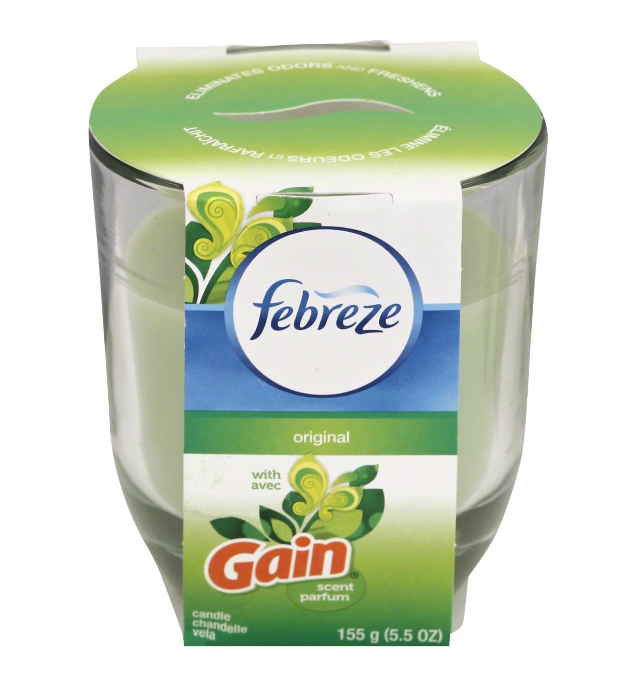 Febreze Original Candle with Gain Scent; image 1 of 2