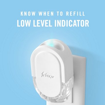 Febreze Plug Linen & Sky Scented Oil Refill, 2 ct