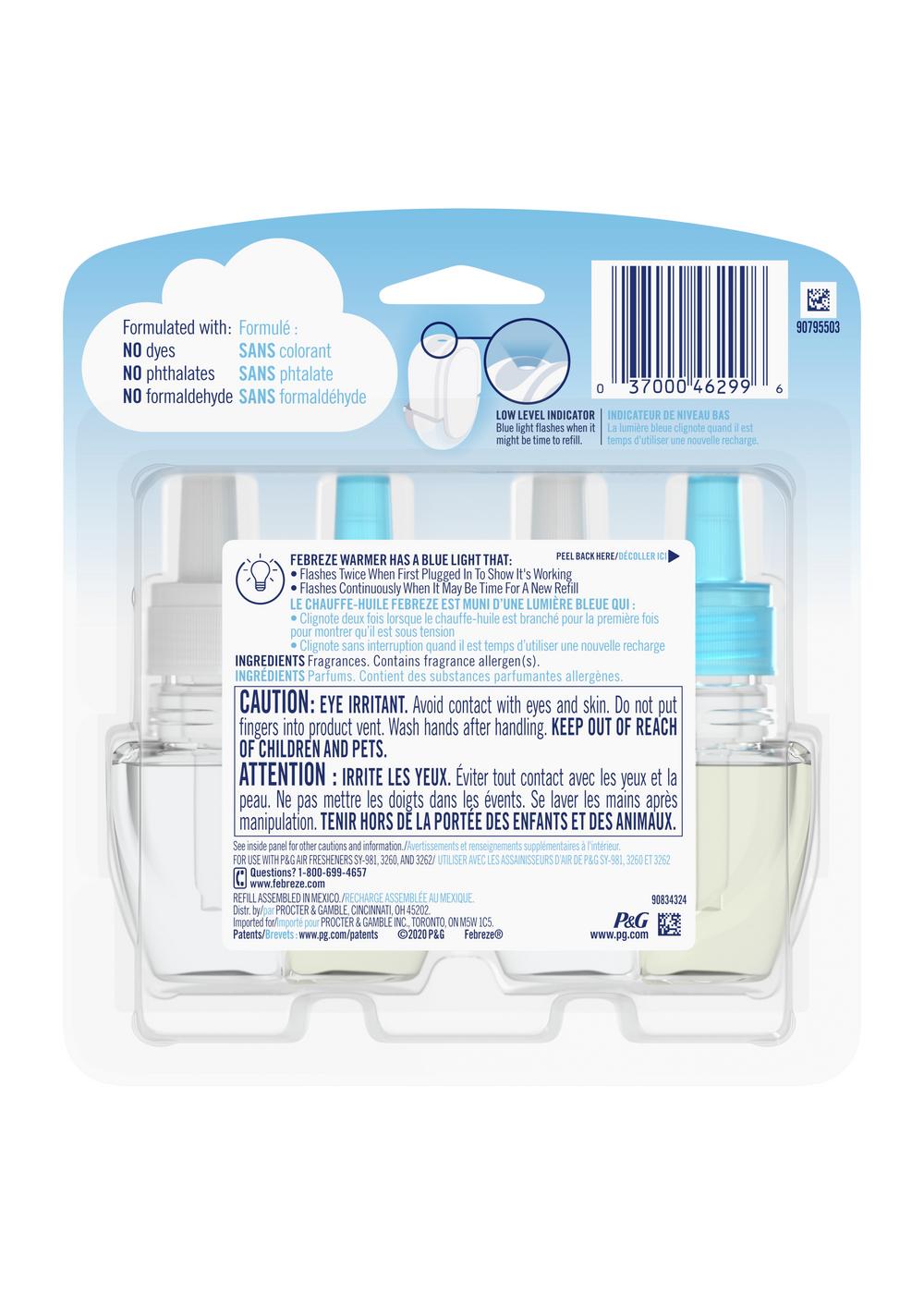 Febreze Plug Linen & Sky Scented Oil Refill; image 8 of 9