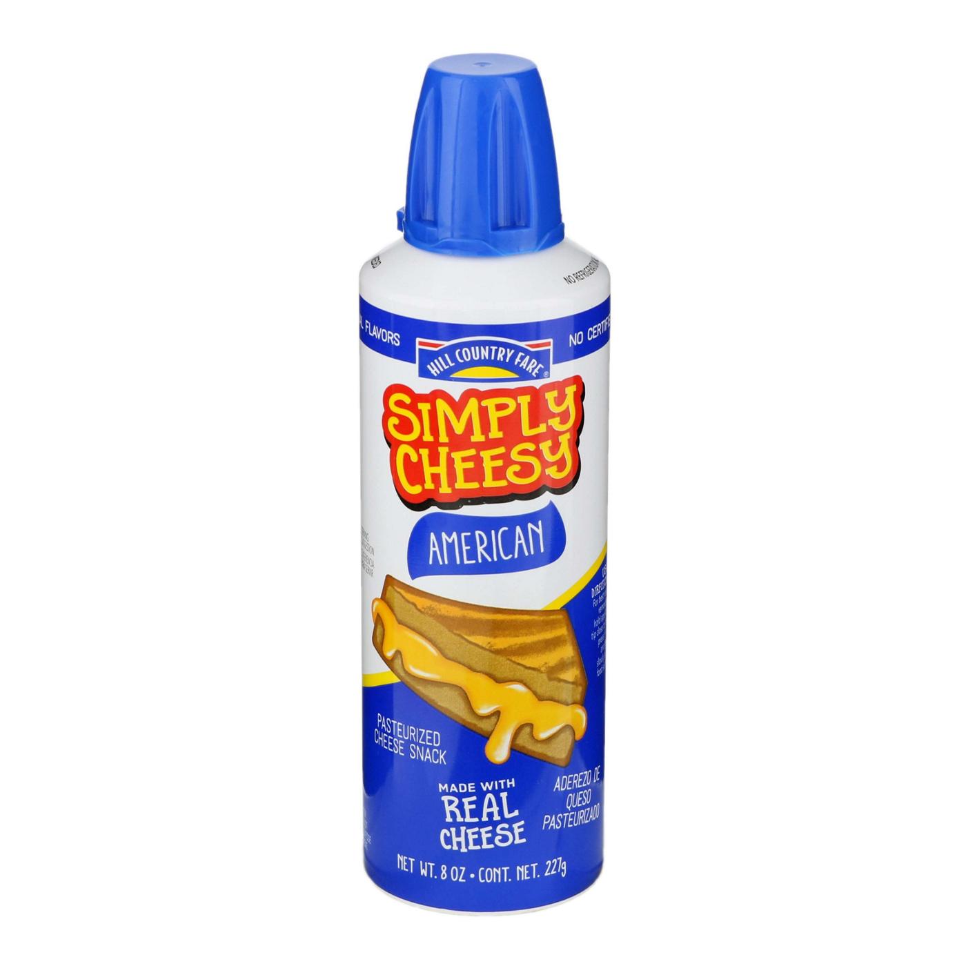 Hill Country Fare Simply Cheesy American Spray; image 1 of 2