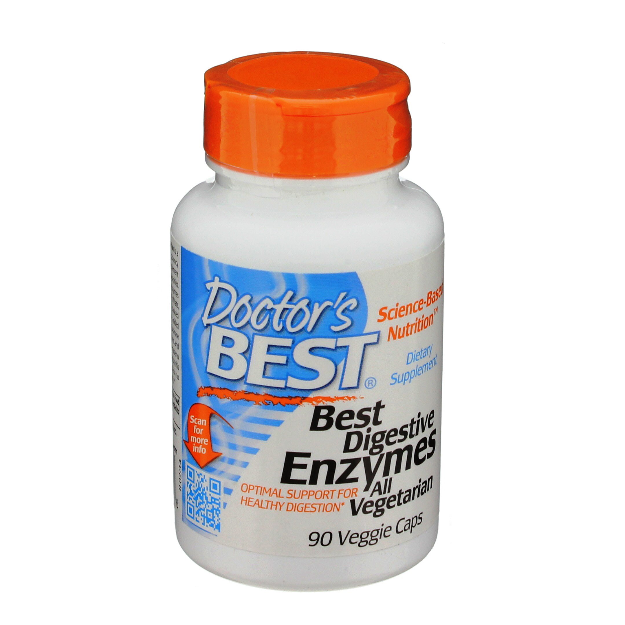 Doctor's Best Digestive Enzymes All Vegetarian Veggie Caps - Shop Diet ...