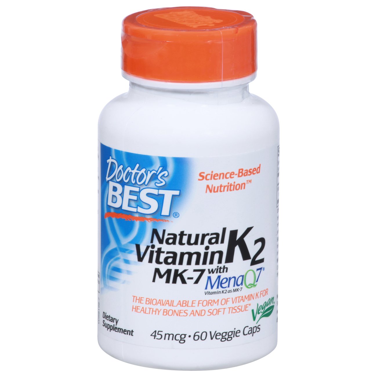 Doctor's Best Natural Vitamin K2 MK7 with MenaQ7 Veggie Caps Shop