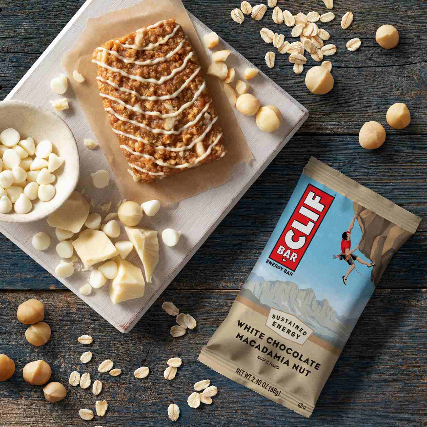 Clif Bar 9g Protein Energy Bars - White Chocolate Macadamia Nut; image 5 of 7