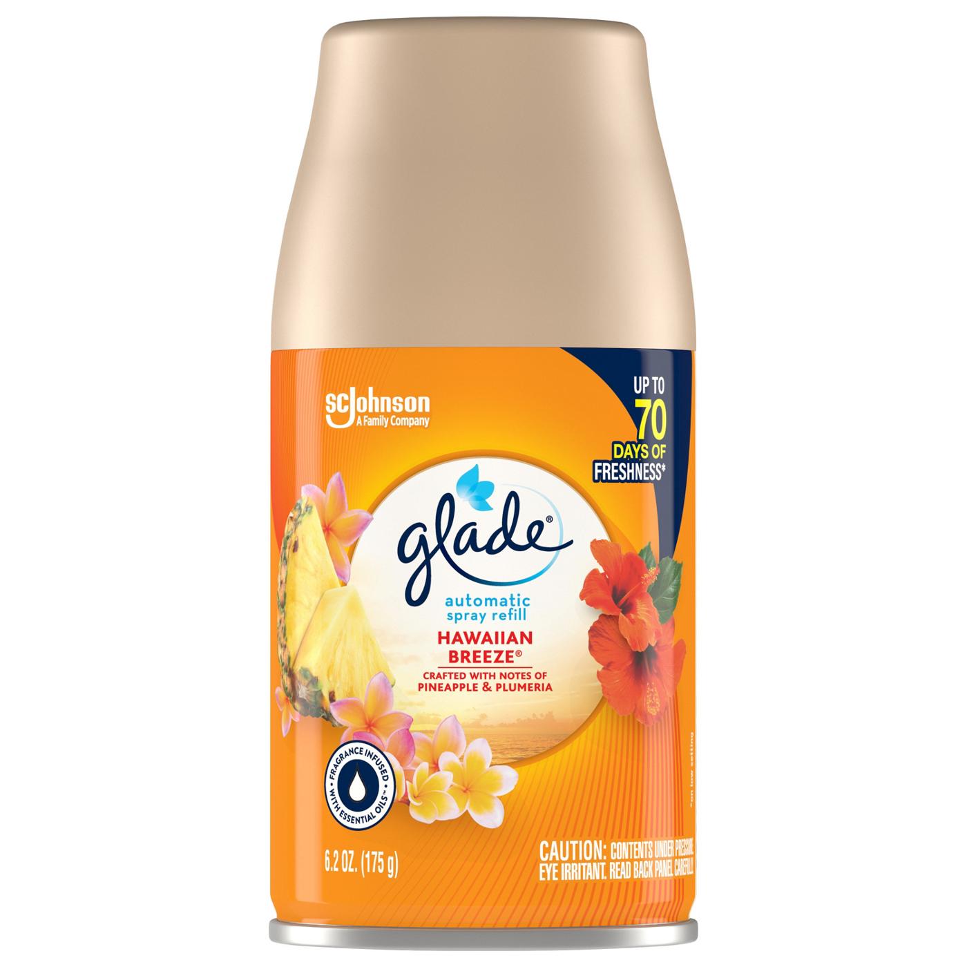 Glade Automatic Spray Refill, Air Freshener, Hawaiian Breeze; image 1 of 10