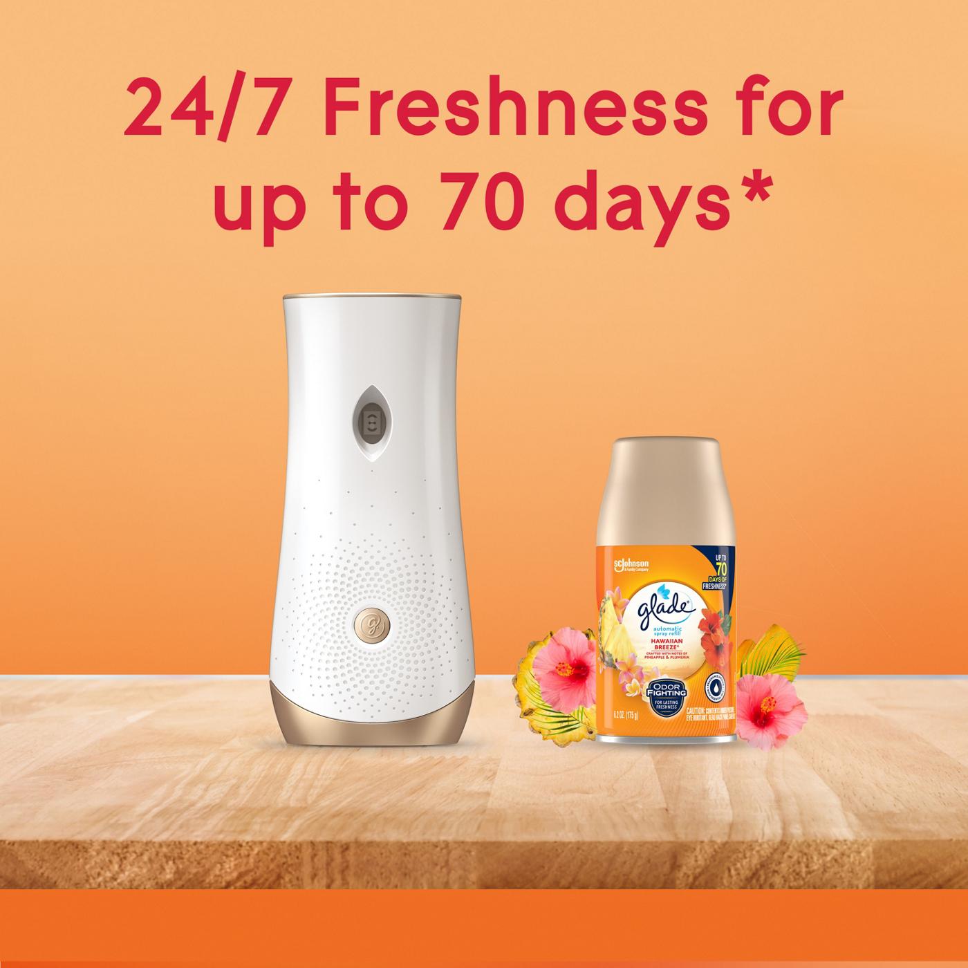 Glade Automatic Spray Refill, Air Freshener, Hawaiian Breeze; image 8 of 10