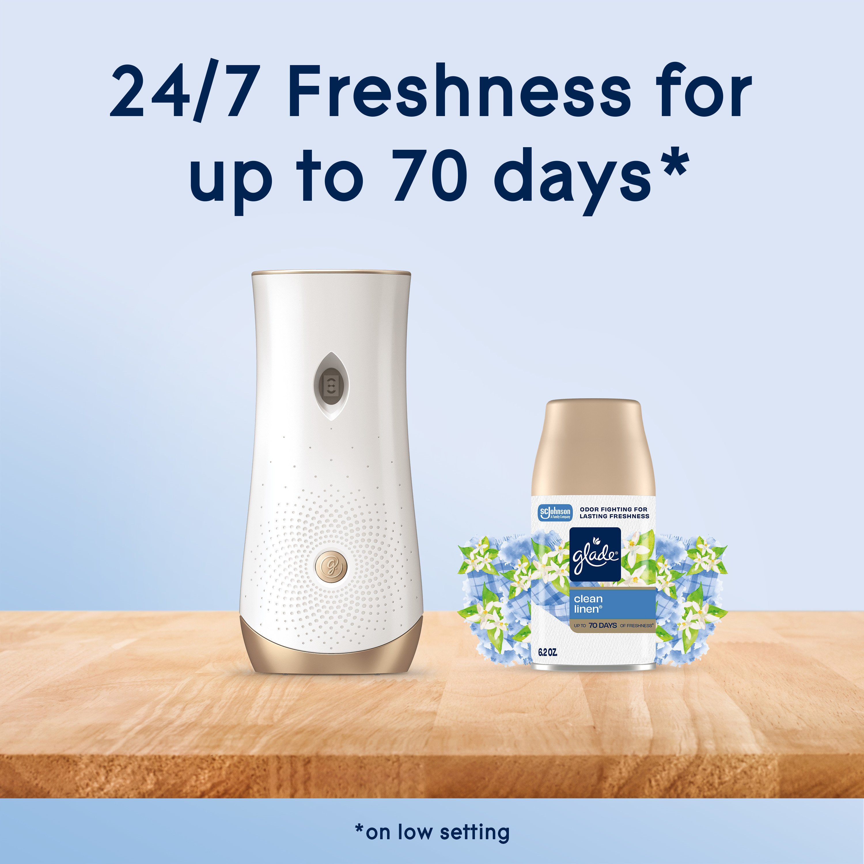Glade Automatic Spray Refill Air Freshener - Clean Linen