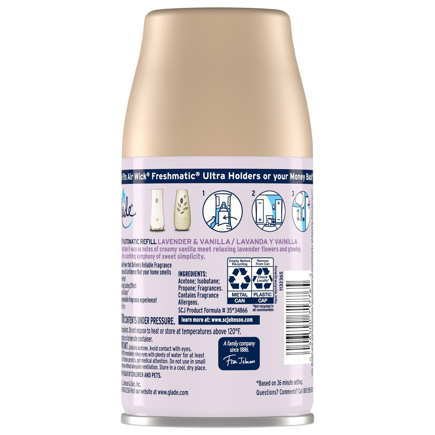 Glade Automatic Spray Refill - Lavender & Vanilla; image 2 of 2