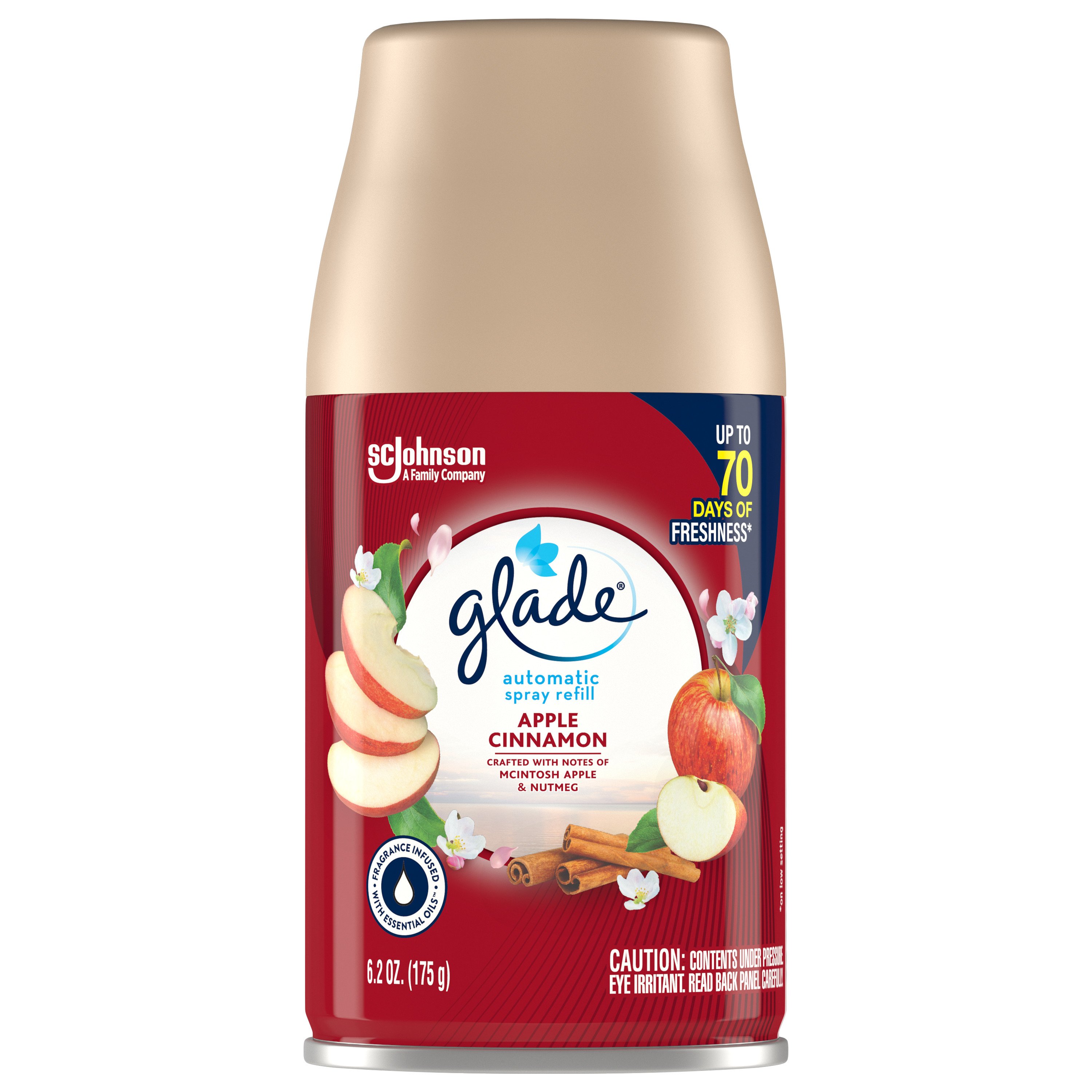 Glade Apple Cinnamon Automatic Spray Refill Shop Air Fresheners at HEB