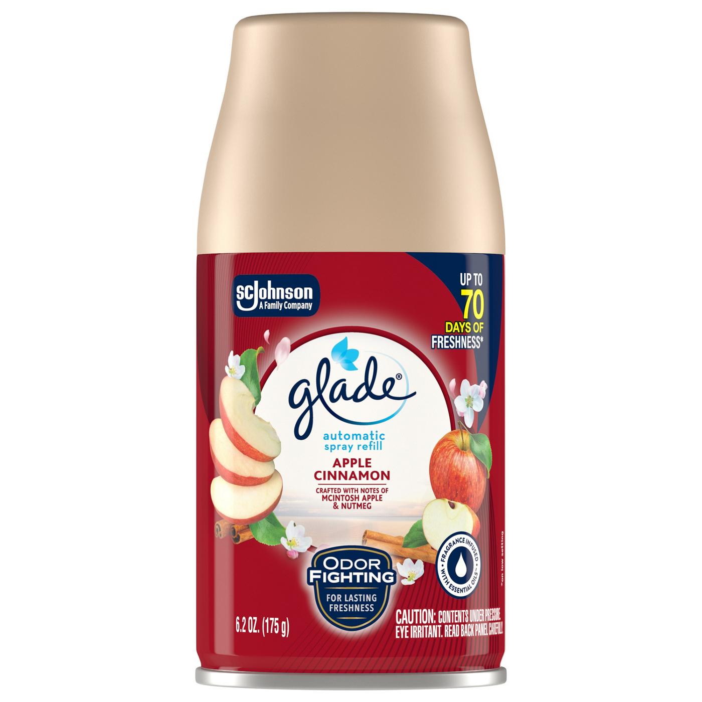 Glade Automatic Spray Refill Air Freshener - Apple Cinnamon; image 1 of 2