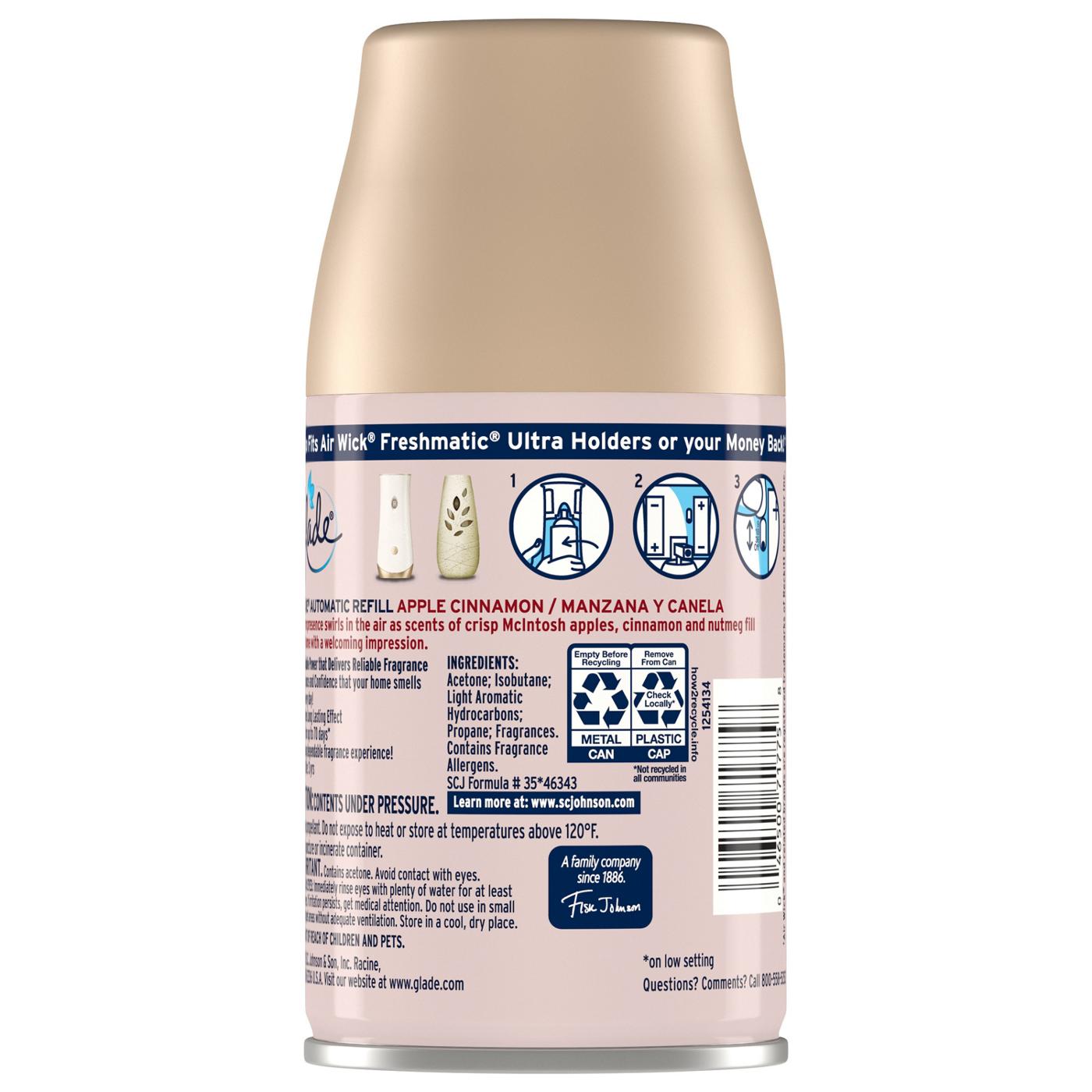Glade Automatic Spray Refill Air Freshener - Apple Cinnamon; image 2 of 2