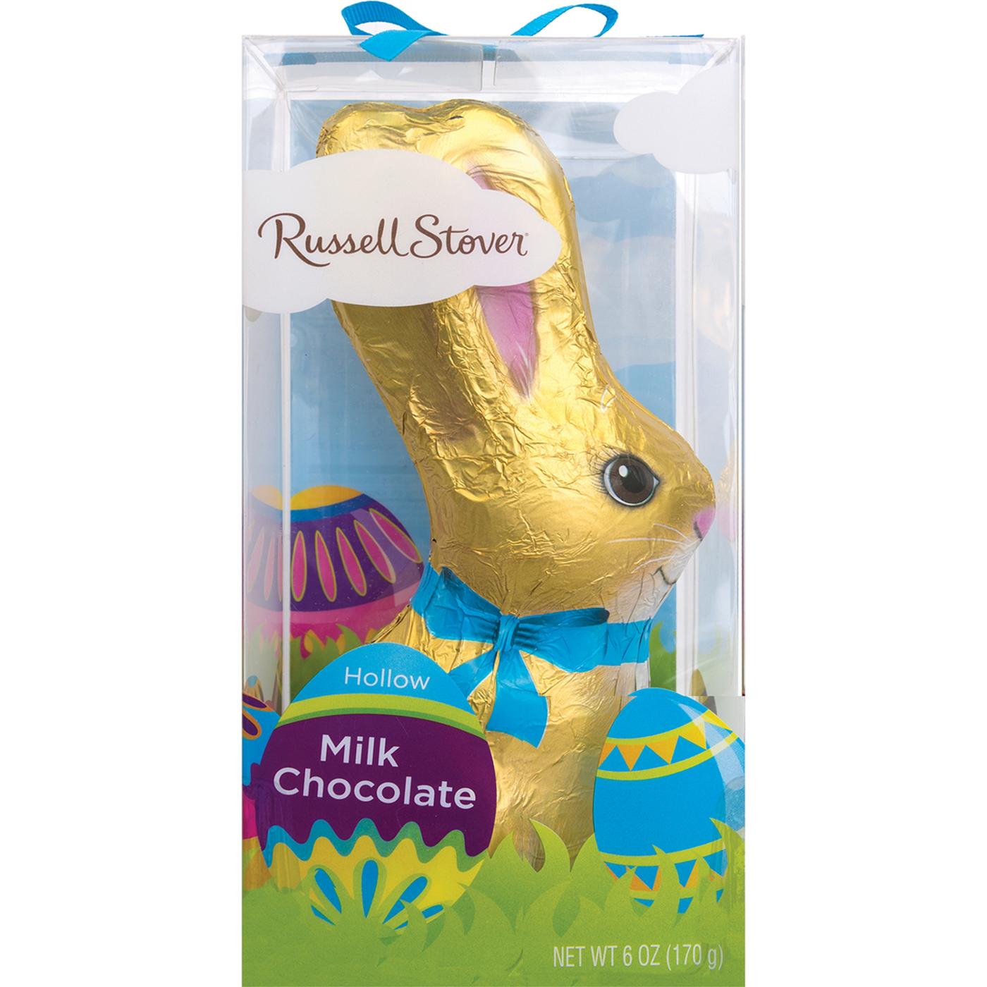 Russell Stover Hollow Milk Chocolate Easter Bunny; image 1 of 2