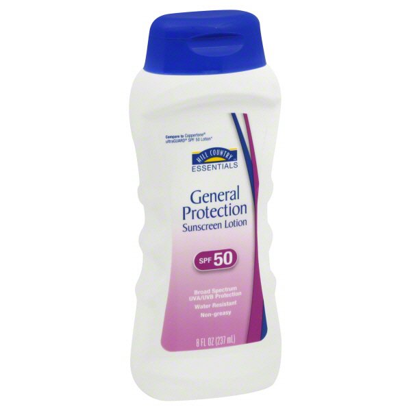 Hill Country Essentials General Protection Sunscreen Lotion SPF 50