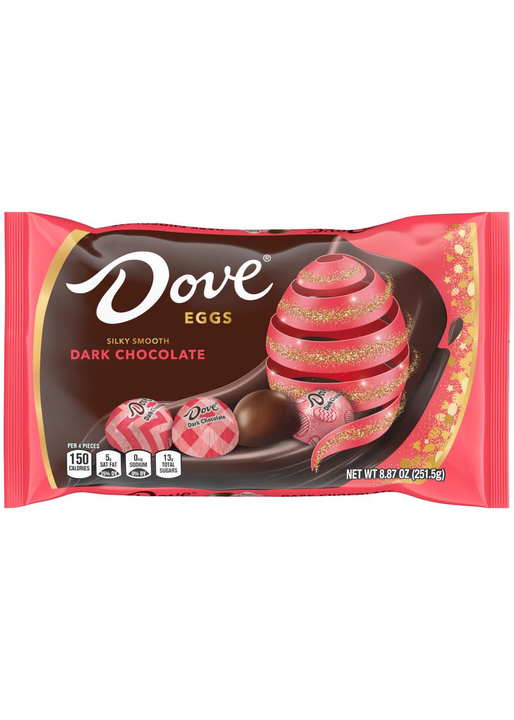 Dove Dark Chocolate Eggs Easter Candy; image 1 of 7