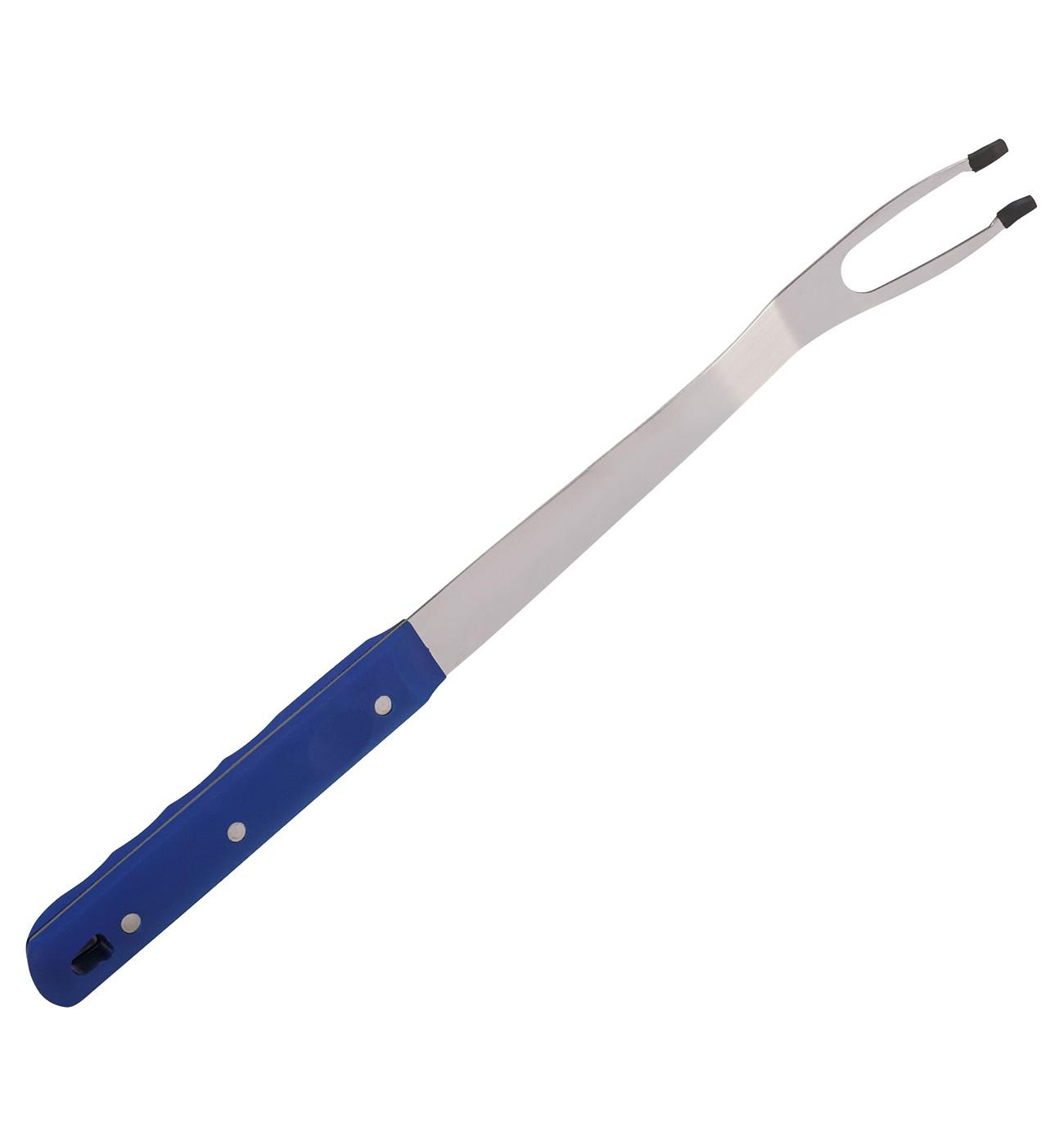 Mr. Bar-B-Q Comfort Grip Fork, Blue; image 2 of 3