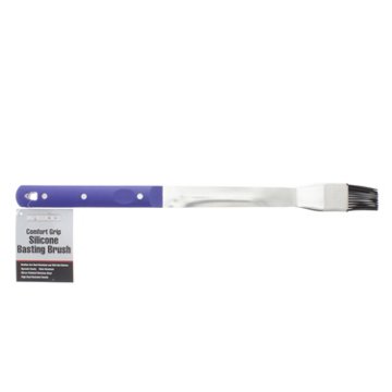 Mr. Bar-B-Q Comfort Grip Silicone Basting Brush, Blue
