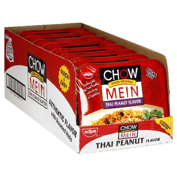 Nissin Original Thai Peanut Flavor Chow Mein - Shop Soups & chili at H-E-B