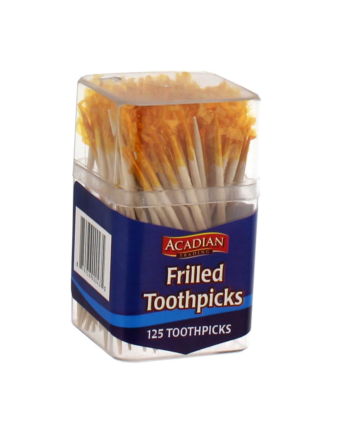 Acadian Trading Frilled Toothpicks Assorted Colors; image 3 of 4