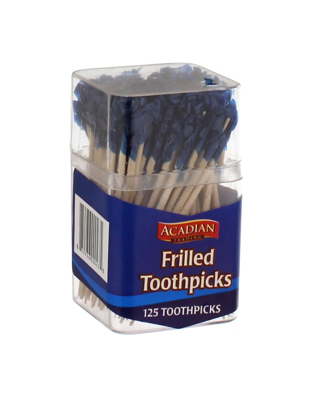 Acadian Trading Frilled Toothpicks Assorted Colors; image 4 of 4