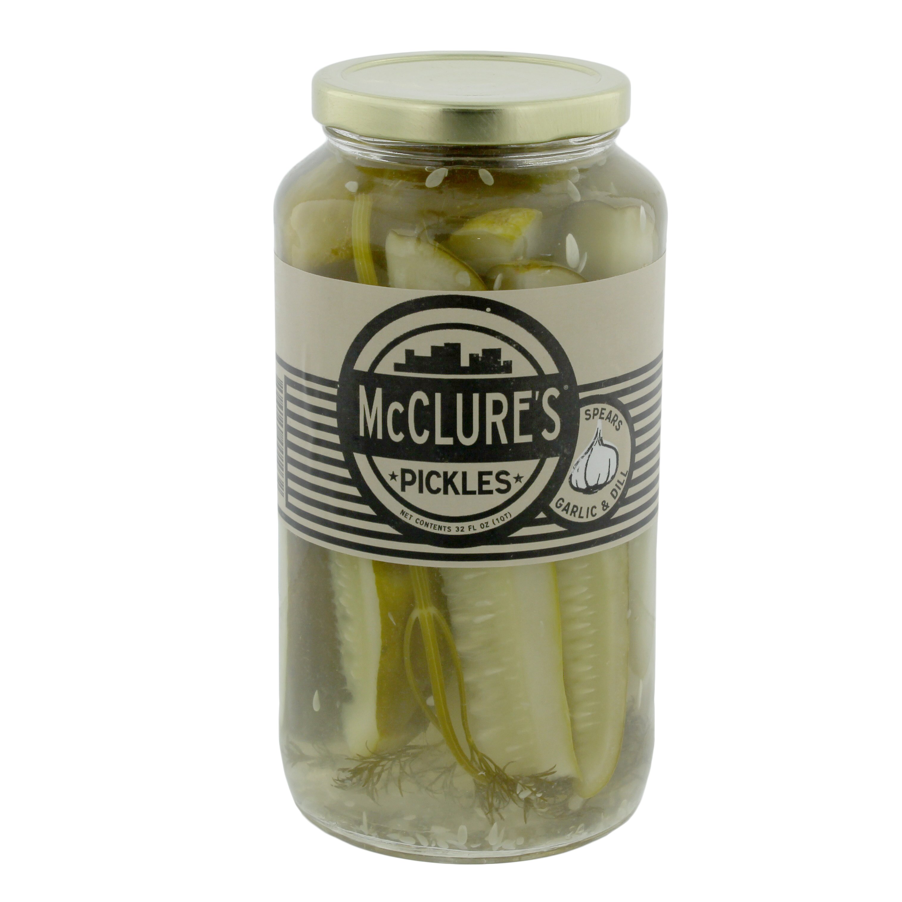 Mcclure's Garlic & Dill Spears - Shop Pickles & Cucumber At H-E-B