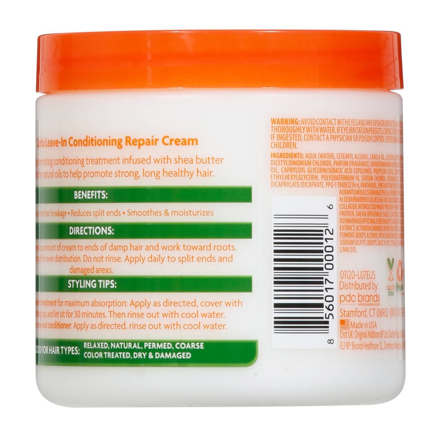 Cantu Shea Butter Leave-In Conditioning Repair Cream; image 3 of 4