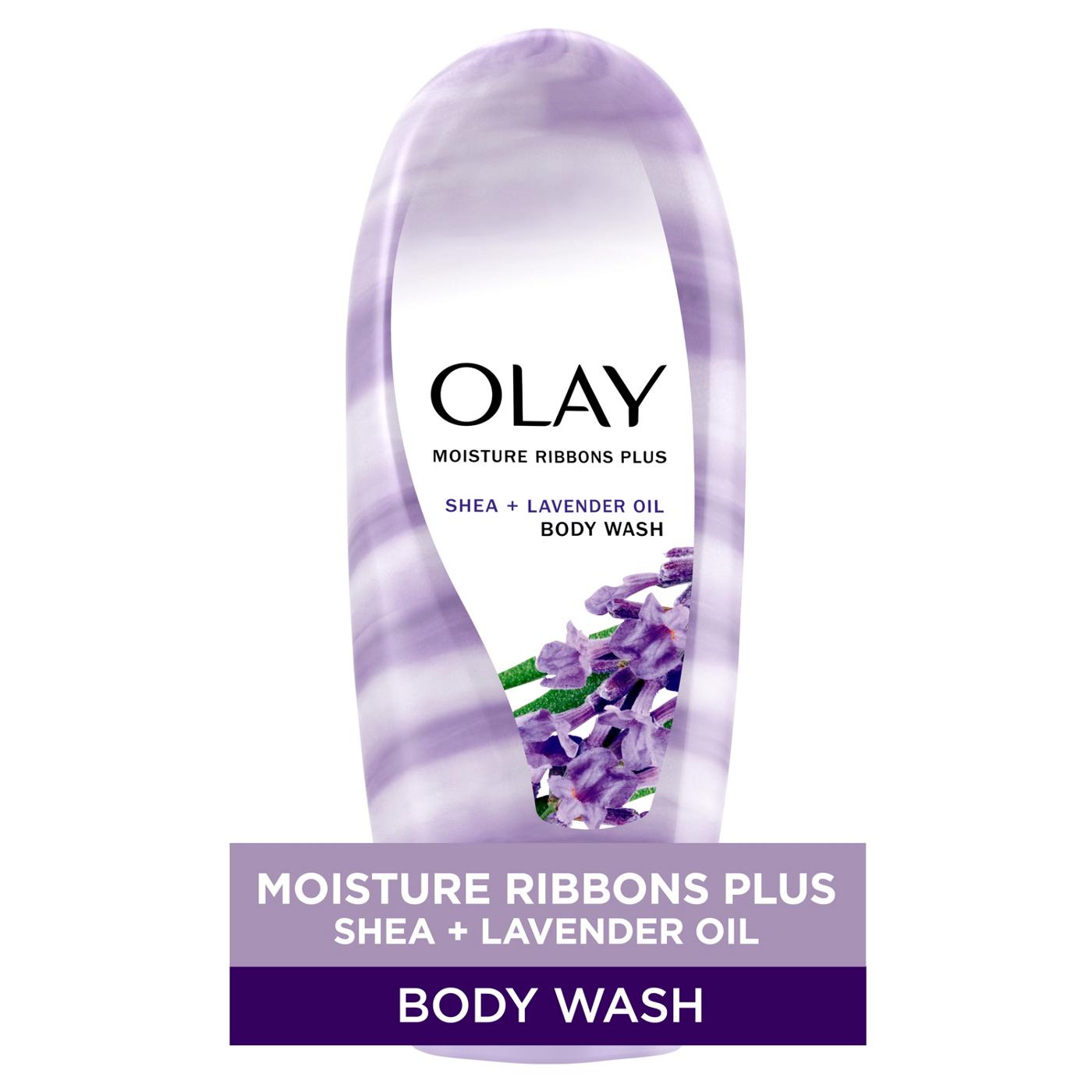 Olay Moisture Ribbons Plus Body Wash - Shea + Lavender Oil; image 1 of 7