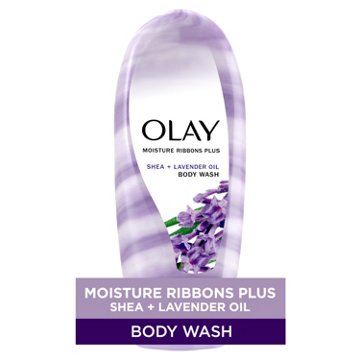 Olay Moisture Ribbons Plus Body Wash - Shea + Lavender Oil, 18 oz