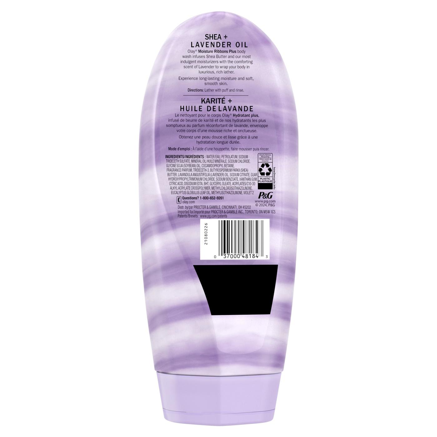Olay Moisture Ribbons Plus Body Wash - Shea + Lavender Oil; image 6 of 7