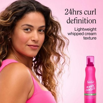Suave Iconic Curls Creamy Hair Mousse