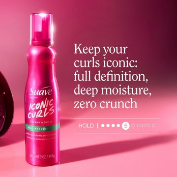 Suave Iconic Curls Creamy Hair Mousse