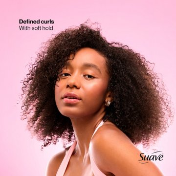 Suave Iconic Curls Creamy Hair Mousse, 7 oz
