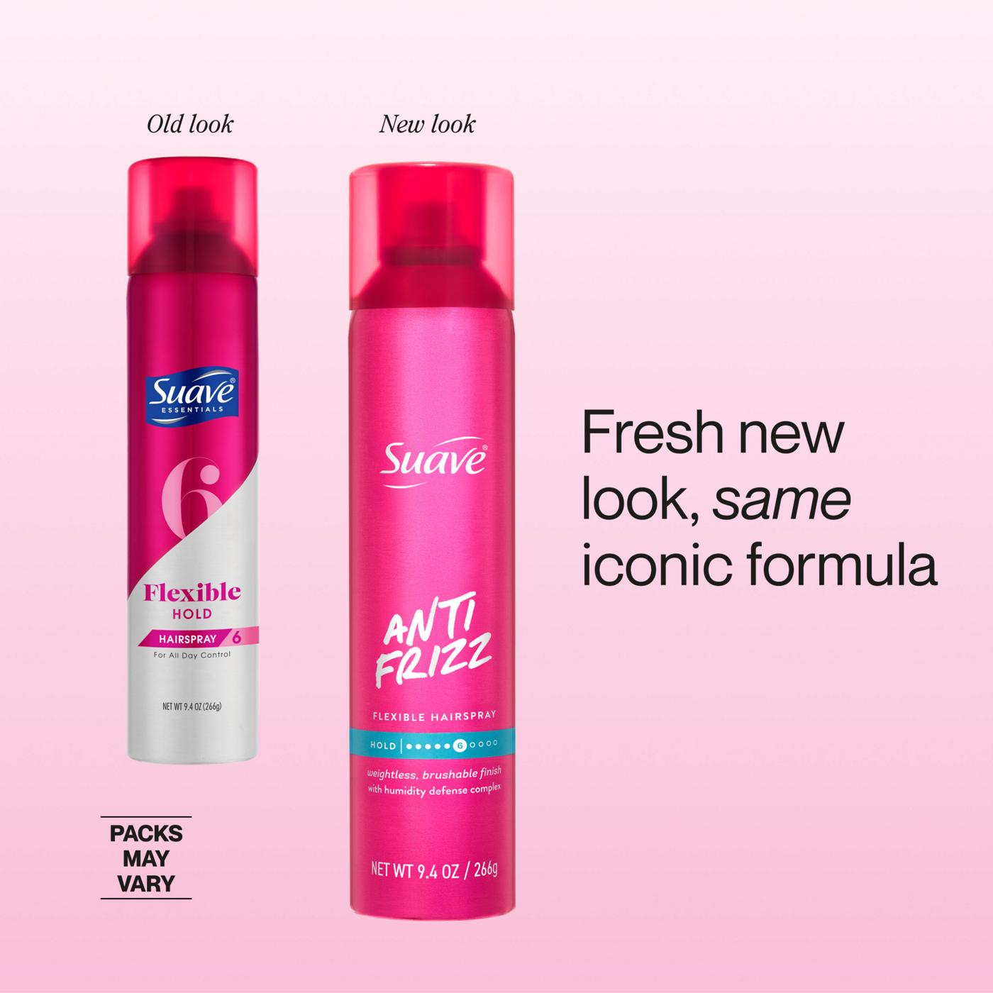 Suave Anti Frizz Flexible Hairspray; image 2 of 9