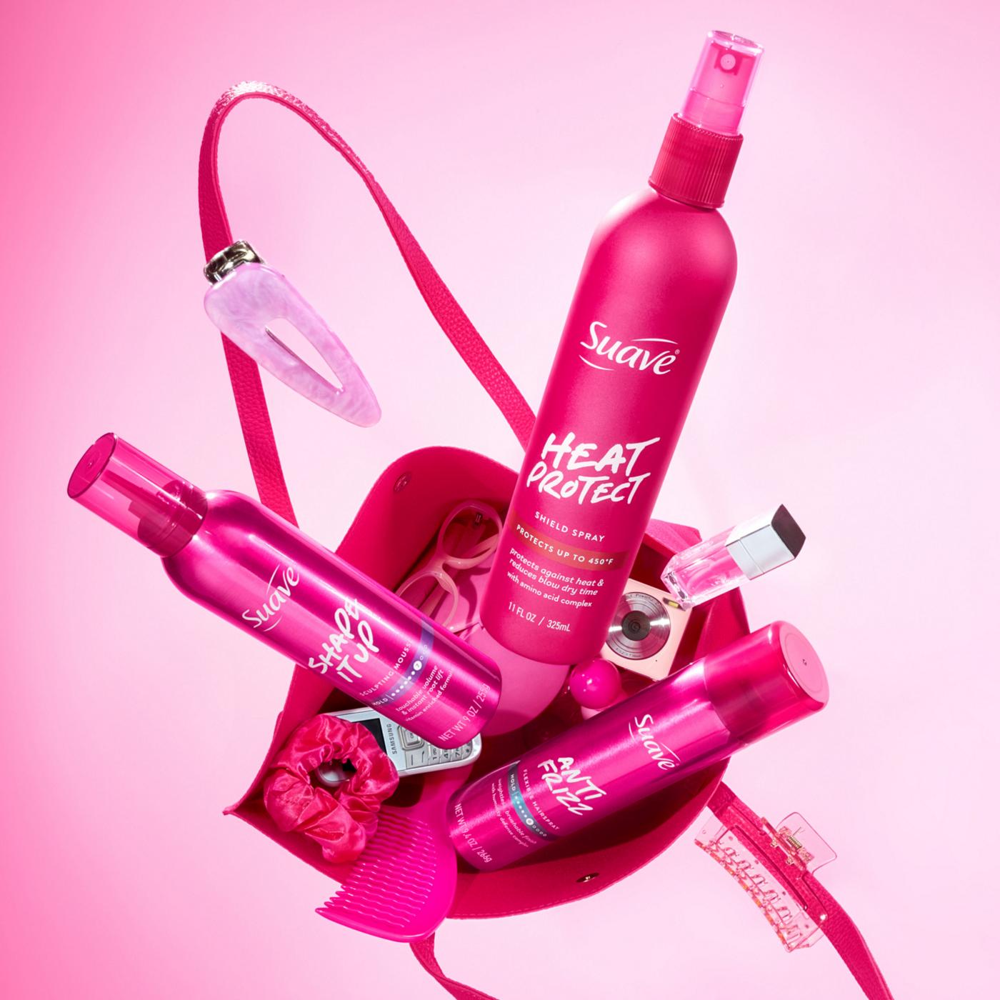 Suave Anti Frizz Flexible Hairspray; image 3 of 9