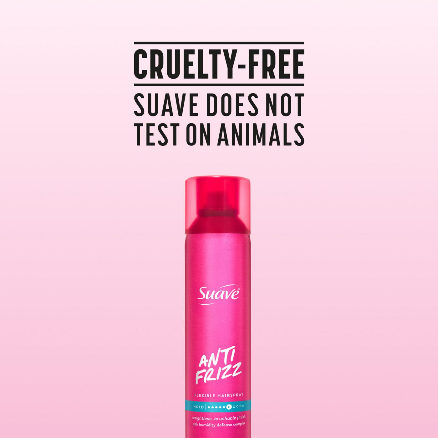 Suave Anti Frizz Flexible Hairspray; image 8 of 9