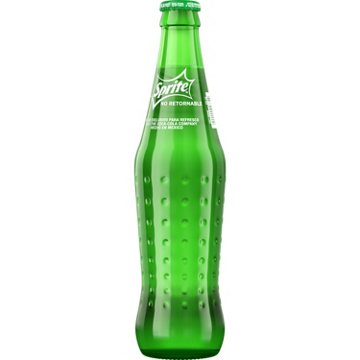 Sprite Lemon Lime Caffeine Free Soda Soft Drink Mexico Glass Bottle