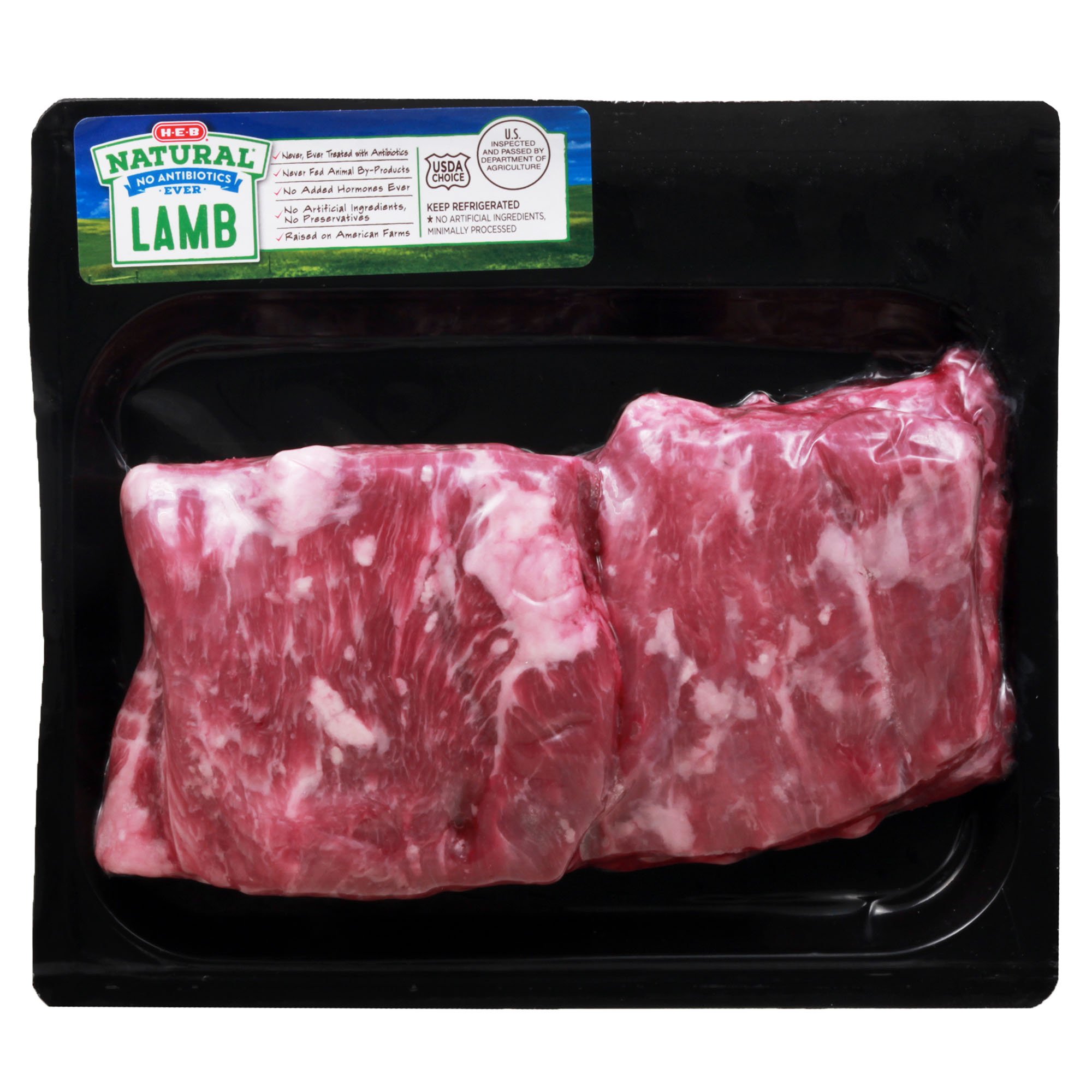 H-E-B Natural Bone-in Lamb Breast Riblets - Shop Meat At H-E-B